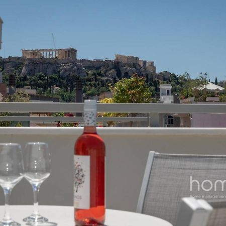 137Sqm Homm Apartment With Acropolis View 7Ppl Athen Eksteriør billede