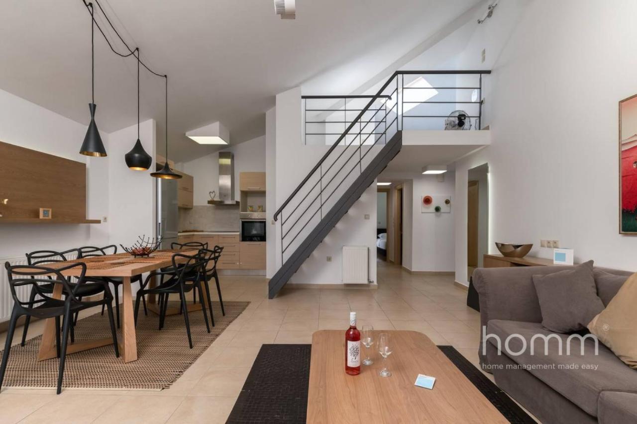 137Sqm Homm Apartment With Acropolis View 7Ppl Athen Eksteriør billede