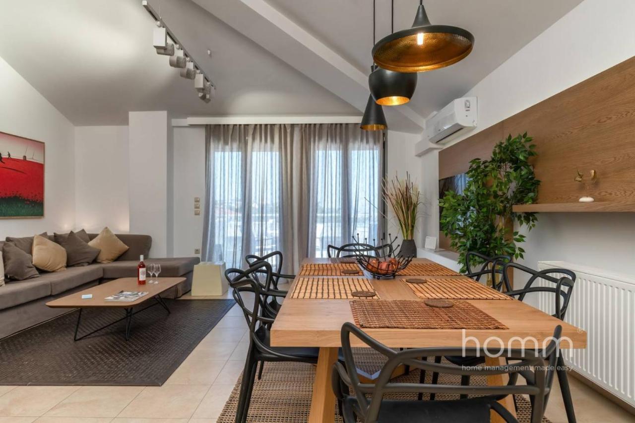 137Sqm Homm Apartment With Acropolis View 7Ppl Athen Eksteriør billede